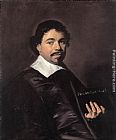 Frans Hals Famous Paintings - Johannes Hoornbeek